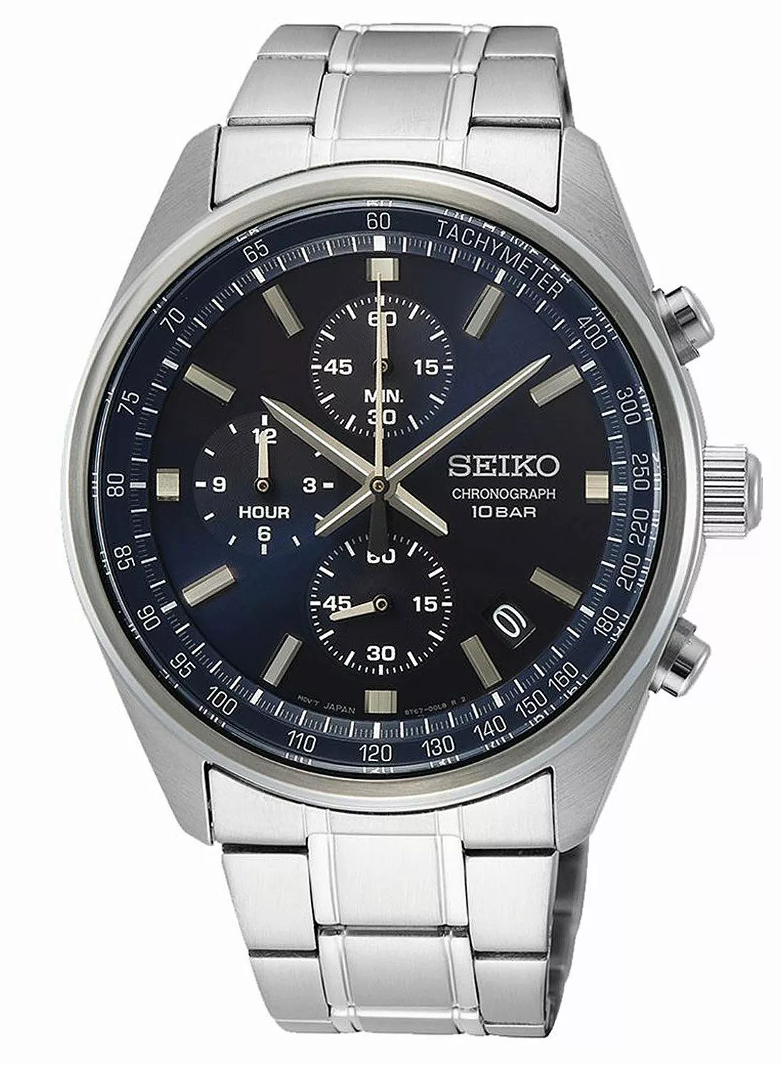 Seiko Quarzuhr Chronograph mit Stahlband günstig online kaufen