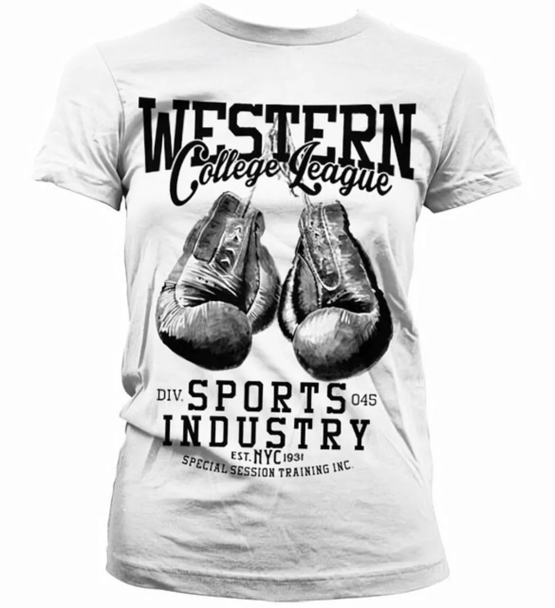 Hybris T-Shirt Wester College League Girly T-Shirt günstig online kaufen