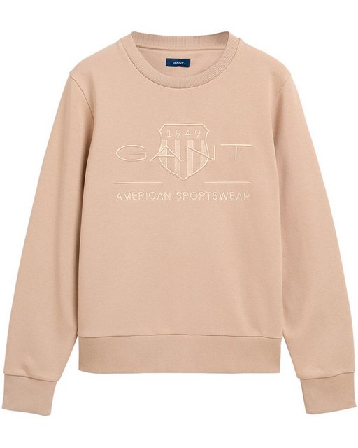 Gant Sweatshirt Sweatshirt Tonal Shield günstig online kaufen