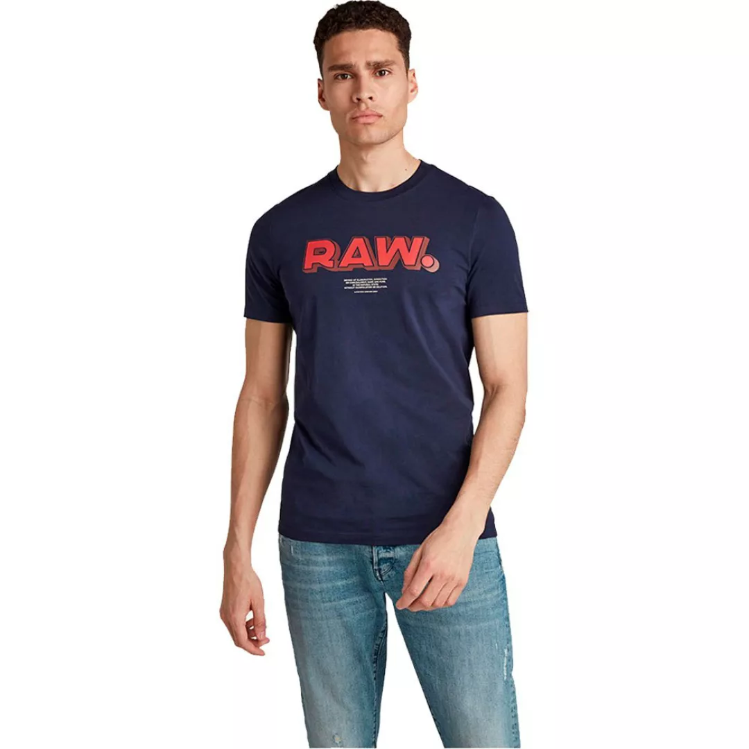 G-star Raw Slim Kurzarm Rundhals T-shirt XL Warm Sartho günstig online kaufen