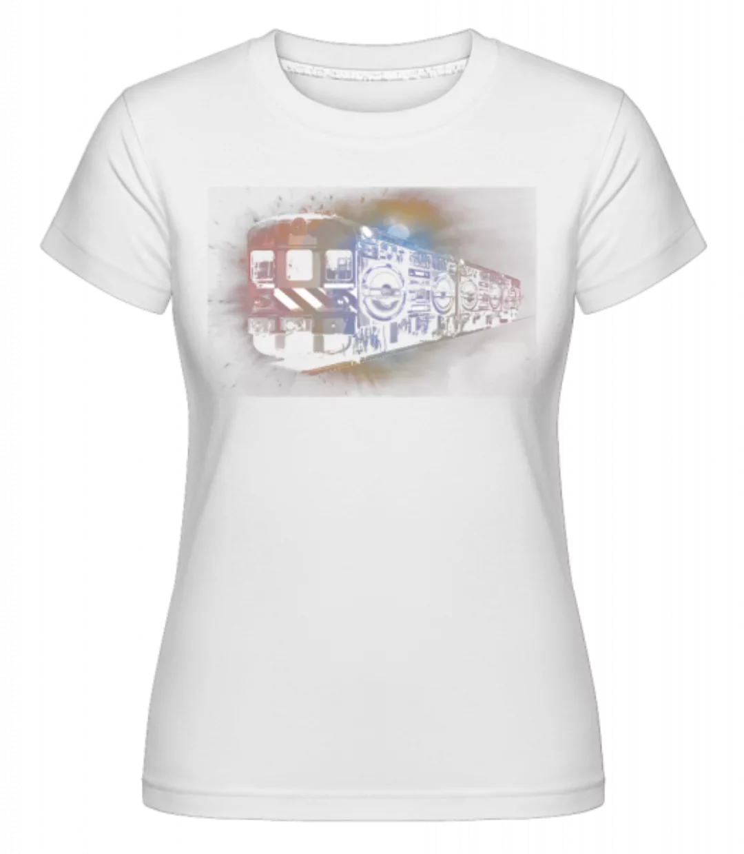 Ghetto Blaster Zug · Shirtinator Frauen T-Shirt günstig online kaufen