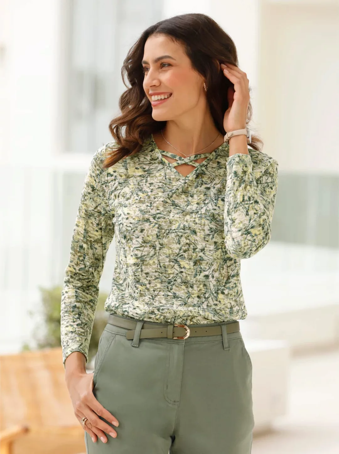 Lady Print-Shirt "Shirt", (1 tlg.) günstig online kaufen
