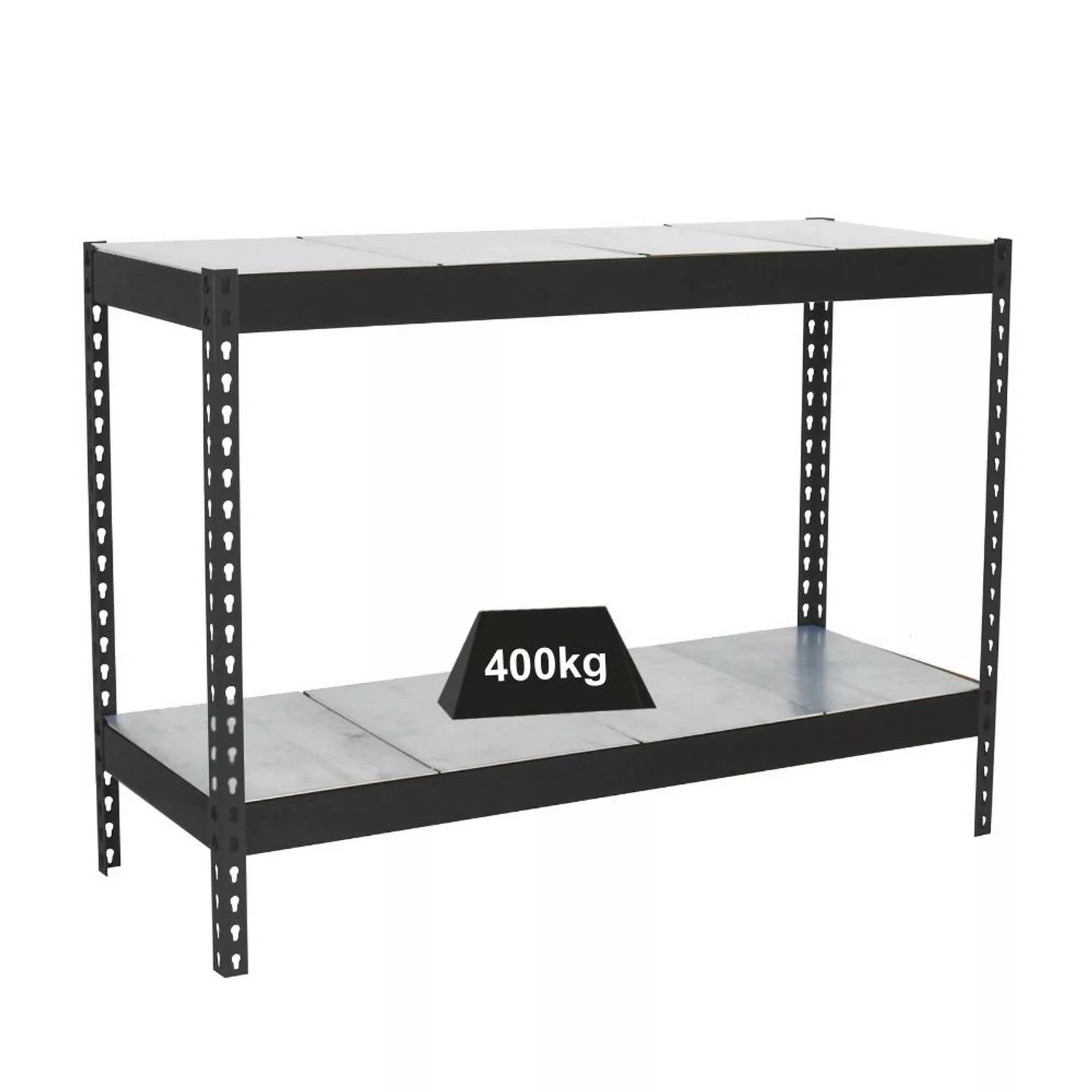 PROREGAL Schwerlastregal Mini Metal Yeti Two HxBxT 90 x 120 x 60 cm Fachlas günstig online kaufen