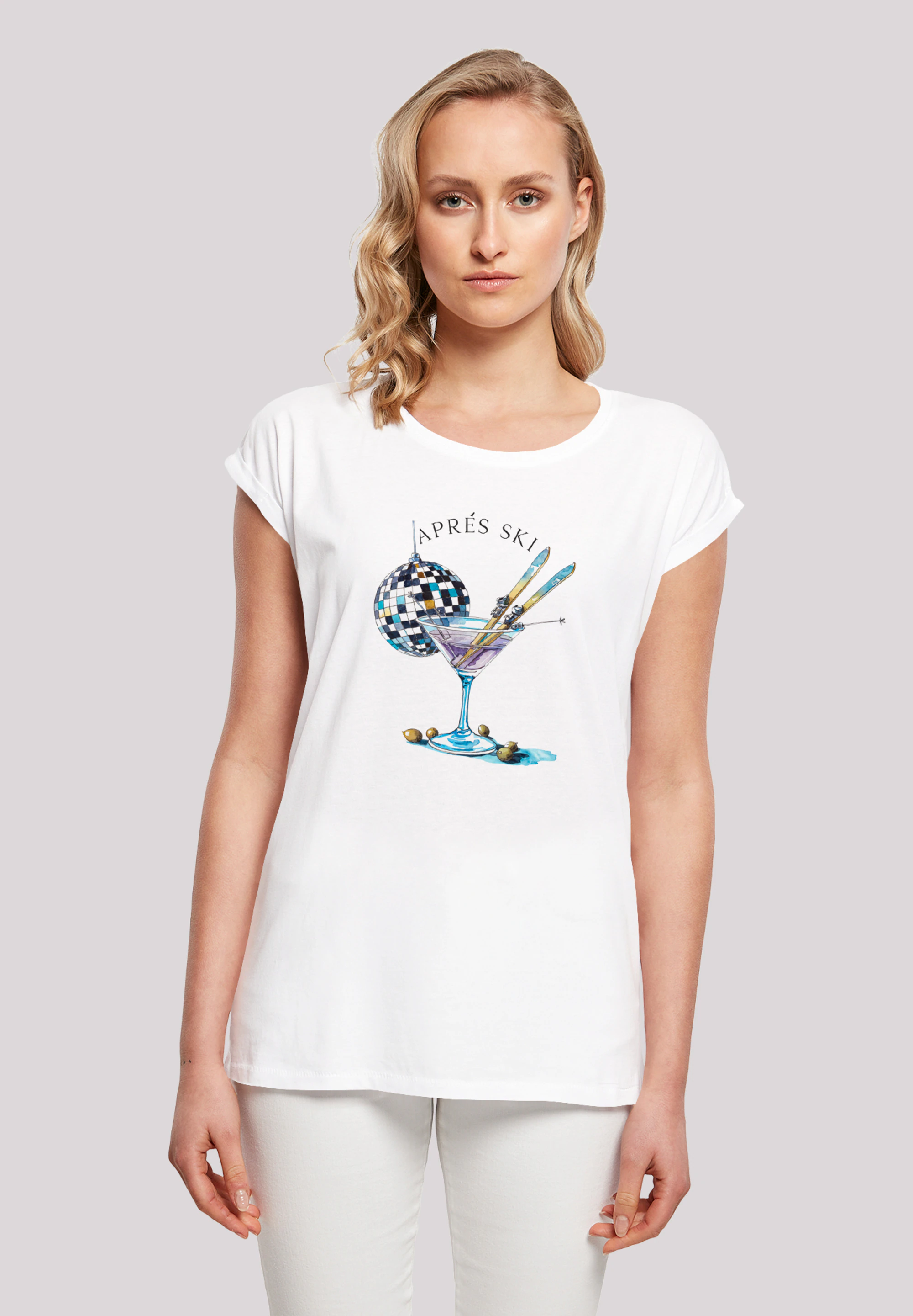 F4NT4STIC T-Shirt "Après Ski Martini Winter Sport", Premium Qualität günstig online kaufen