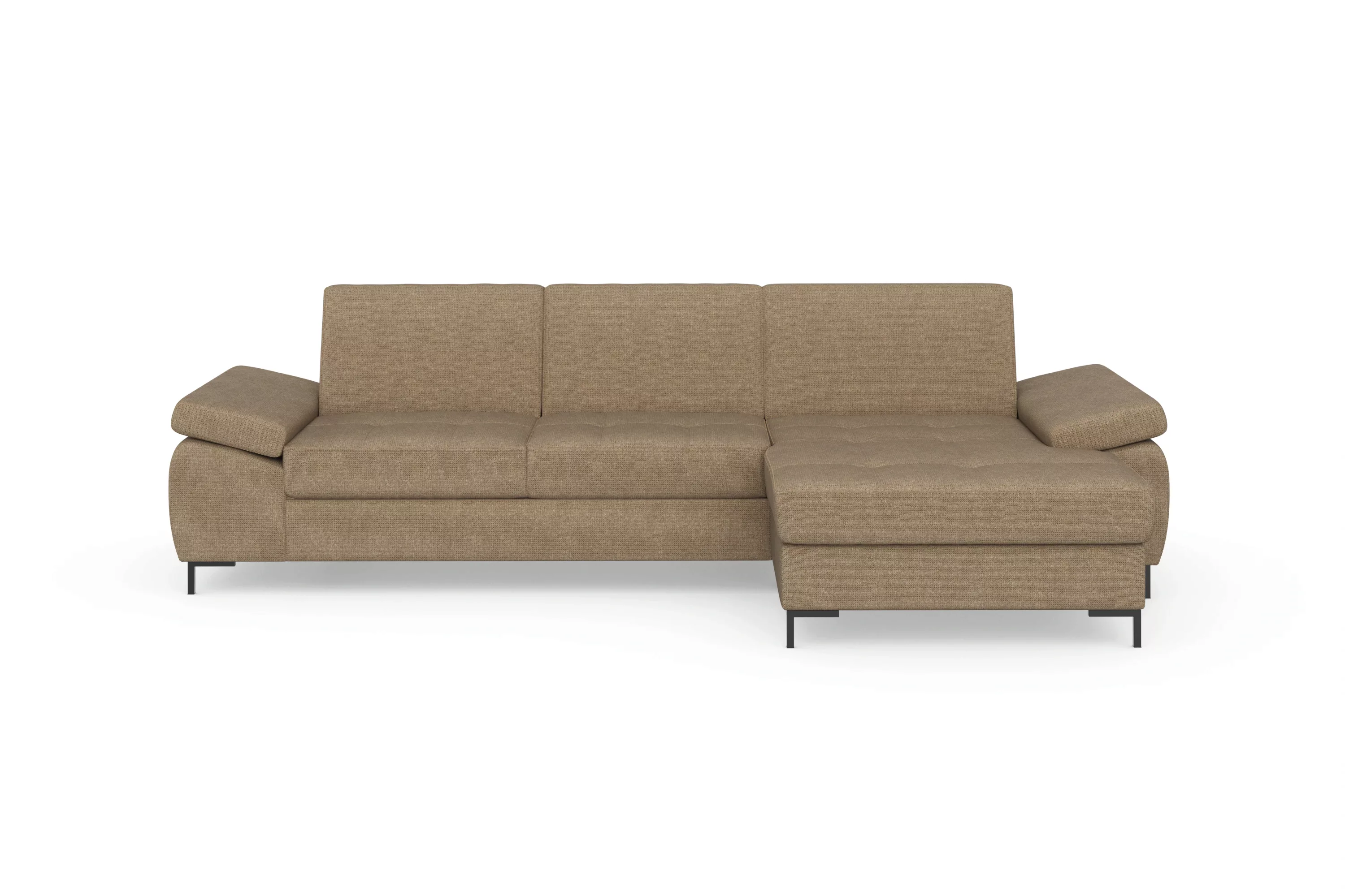 DOMO collection Ecksofa "Capelo L-Form", mit Armteilverstellung, wahlweise günstig online kaufen