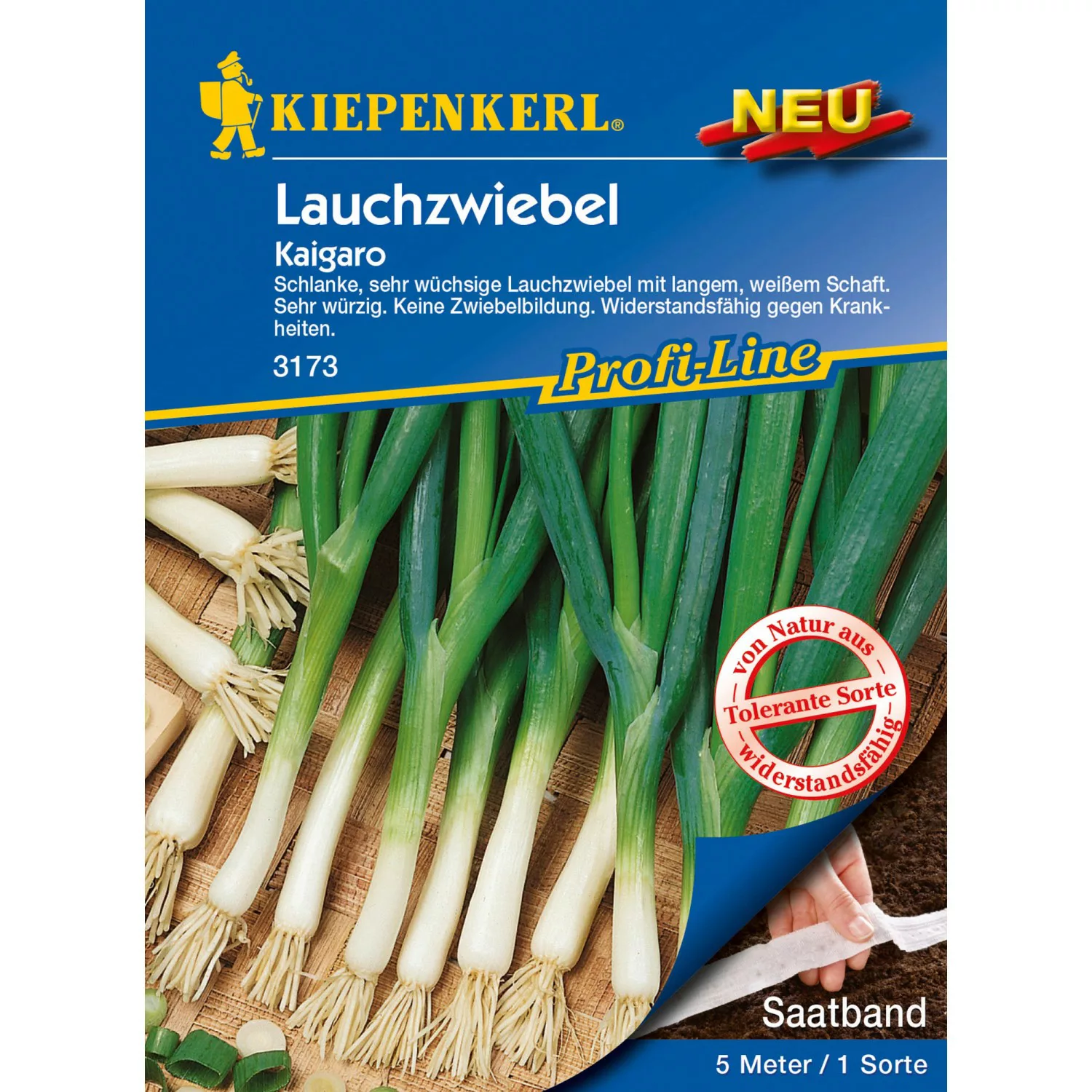 Kiepenkerl Lauchzwiebel Kaigaro Saatband günstig online kaufen