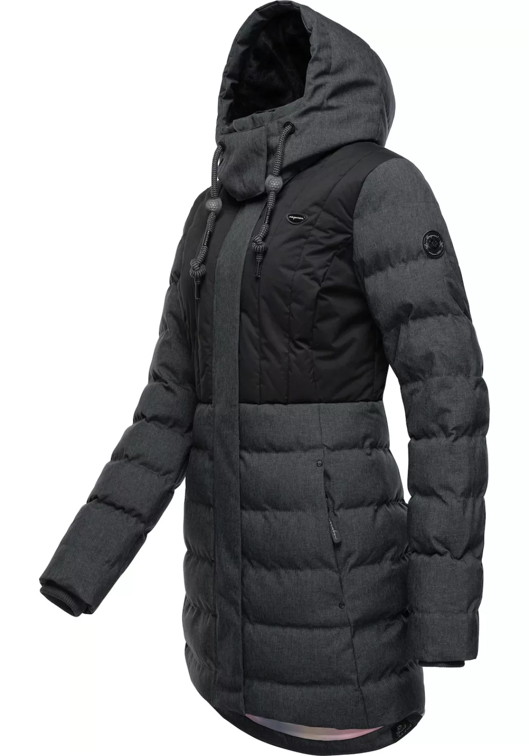 Ragwear Winterjacke "Ashanta Block", mit Kapuze, stylischer, gesteppter Win günstig online kaufen