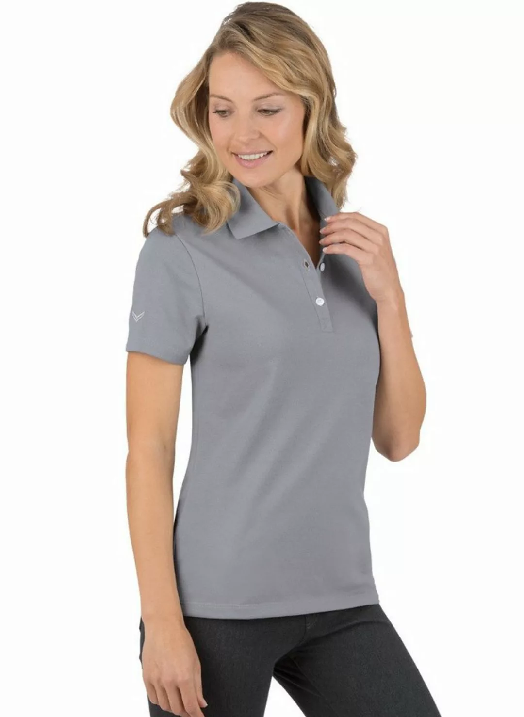 Trigema Poloshirt TRIGEMA Poloshirt aus Baumwolle (1-tlg) günstig online kaufen