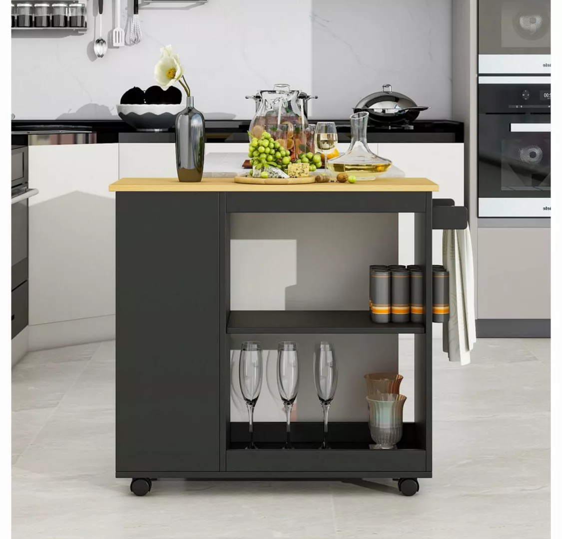 GLIESE Küchenbuffet 105 x 38 x 89 cm, Speisewagen/Sideboard günstig online kaufen