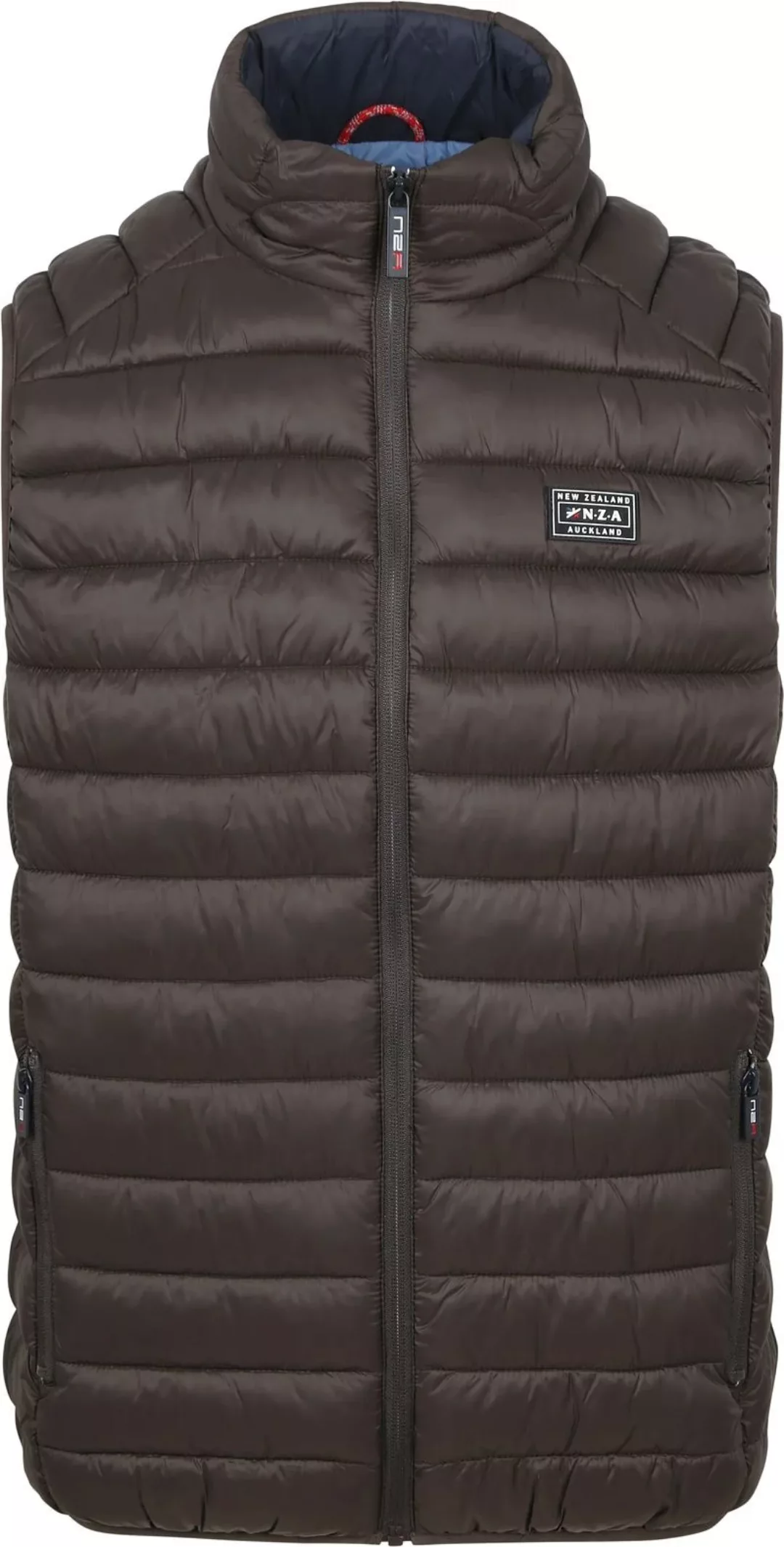 NZA Bodywarmer Bennett Braun - Größe XXL günstig online kaufen