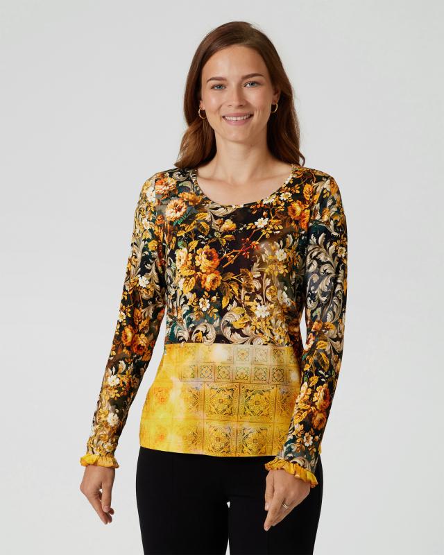 Alfredo Pauly Shirt mit Blumen-Druckmix günstig online kaufen