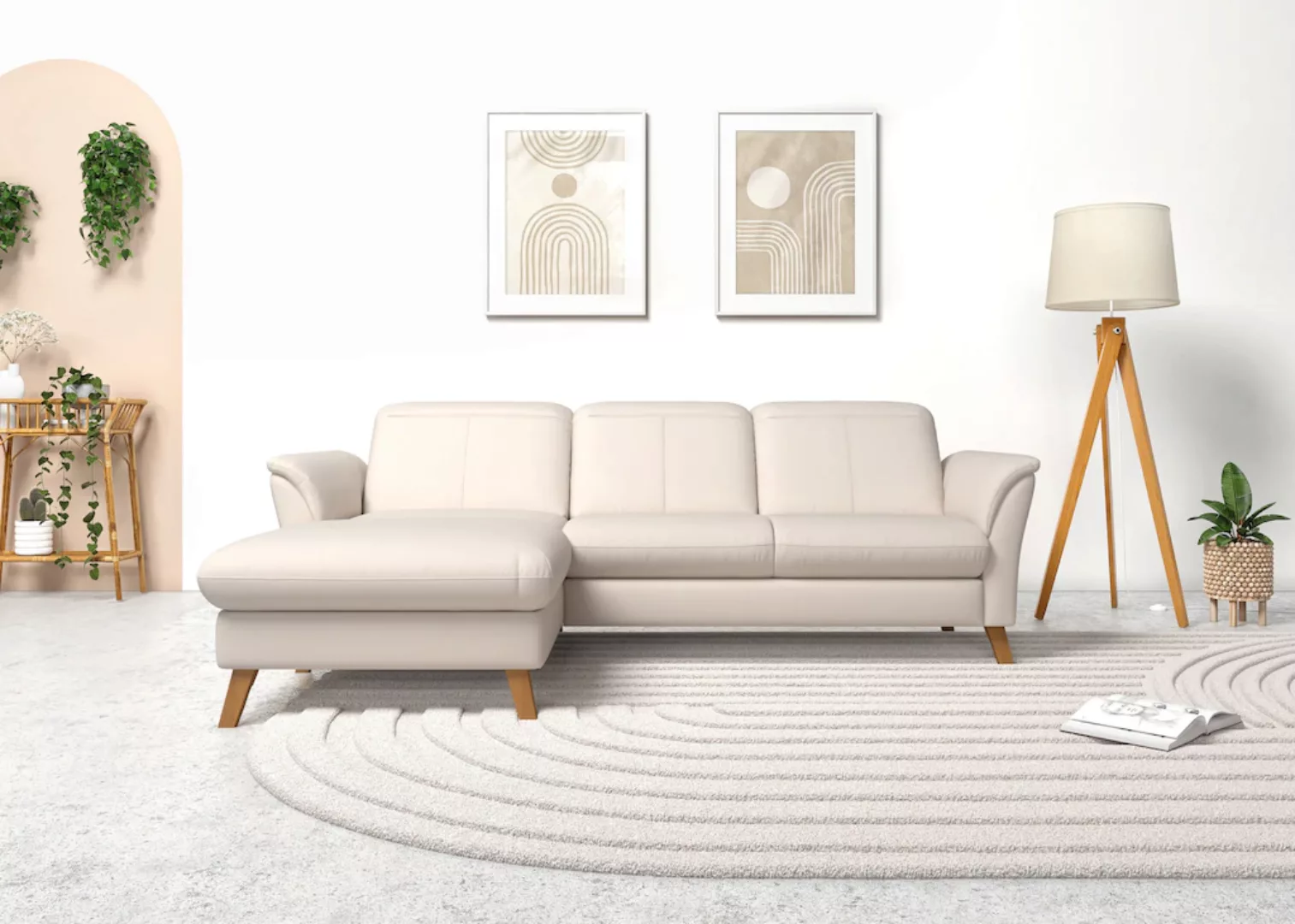 sit&more Ecksofa »Romero L-Form«, wahlweise mit oder ohne Relax-Funktion, B günstig online kaufen
