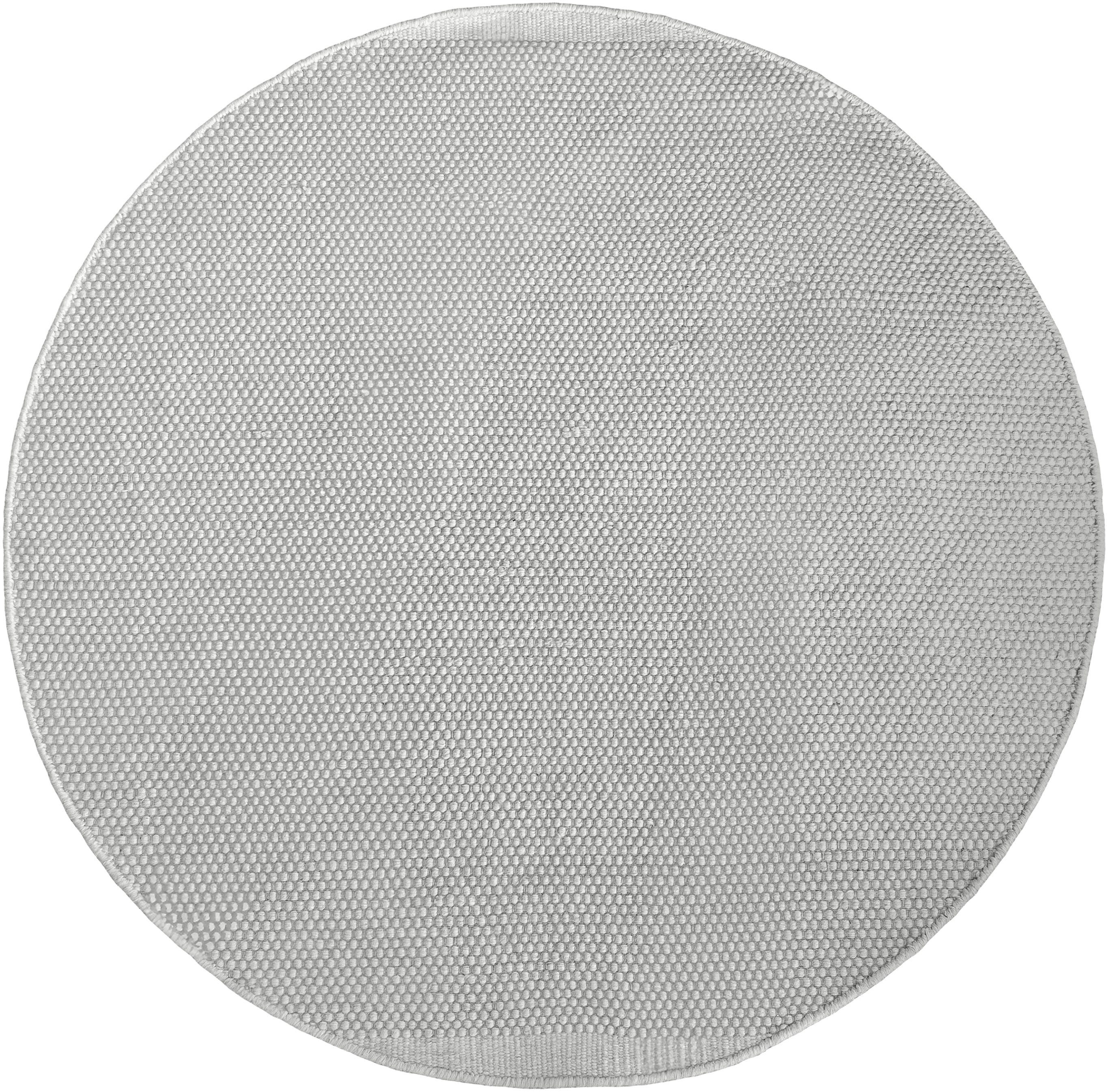 my home Wollteppich »Wolltraum Pur«, rund, 10 mm Höhe, Wendeteppich, handge günstig online kaufen