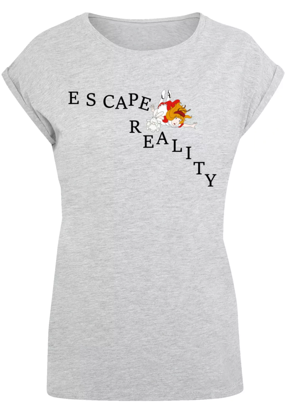 F4NT4STIC T-Shirt "Alice im Wunderland Escape Reality Falling", Retro, Hero günstig online kaufen