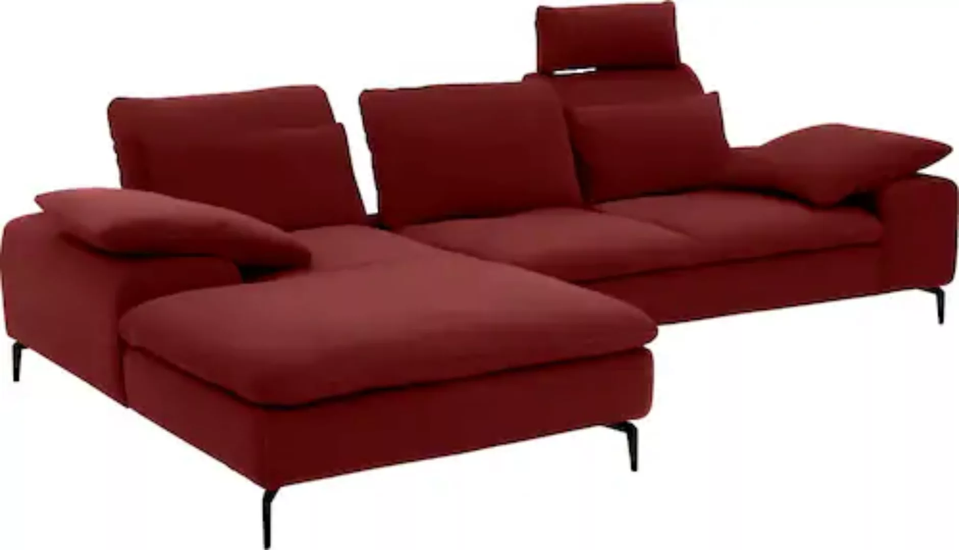 W.SCHILLIG Ecksofa »valentinoo«, (Set), inklusive Hocker, mit Sitztiefenver günstig online kaufen