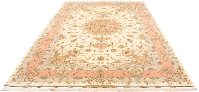 morgenland Orientteppich »Perser - Täbriz - Royal - 306 x 202 cm - beige«, günstig online kaufen