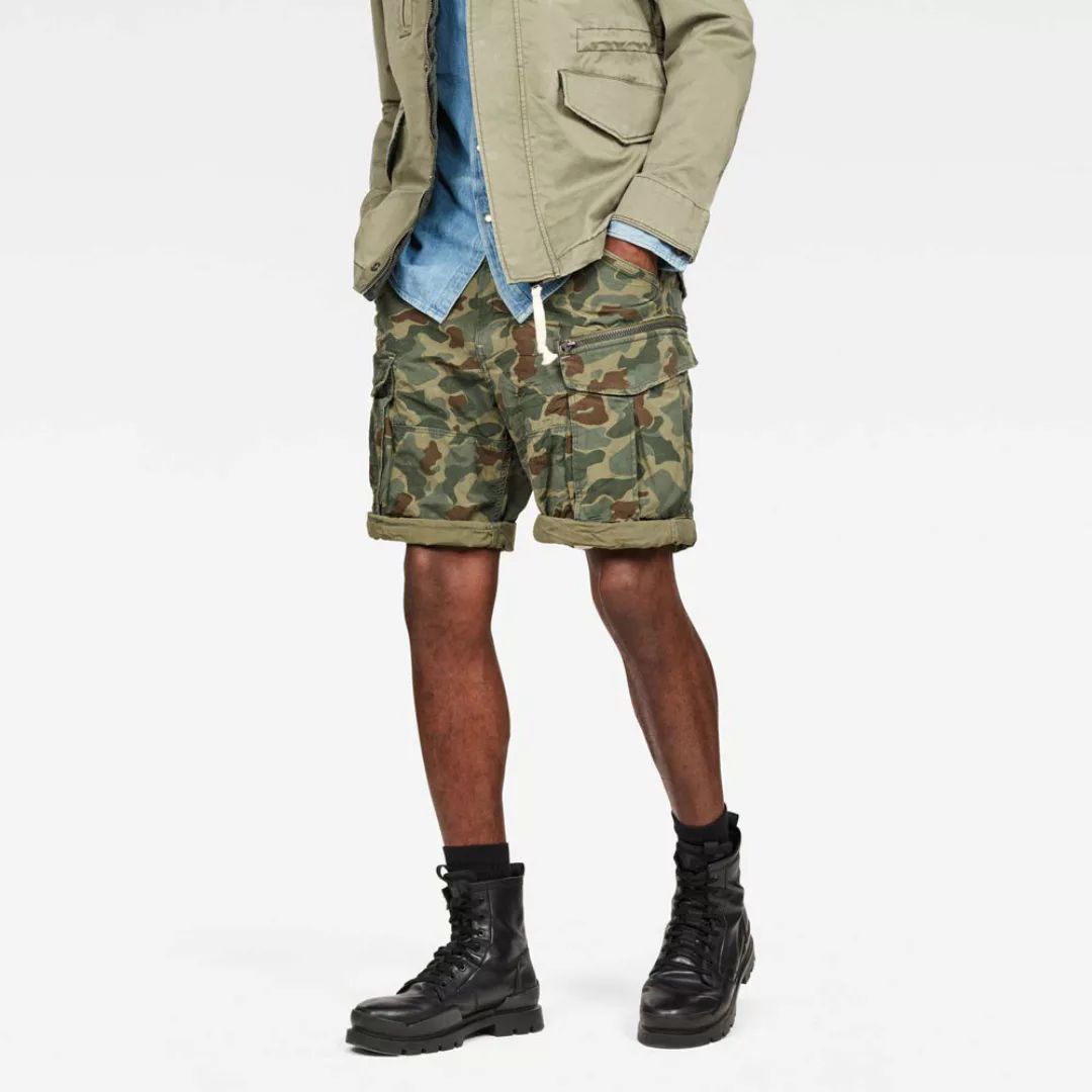 G-star Rovic Zip Relaxed 12 Shorts Hosen 28 Sage / Battle Green Aop günstig online kaufen