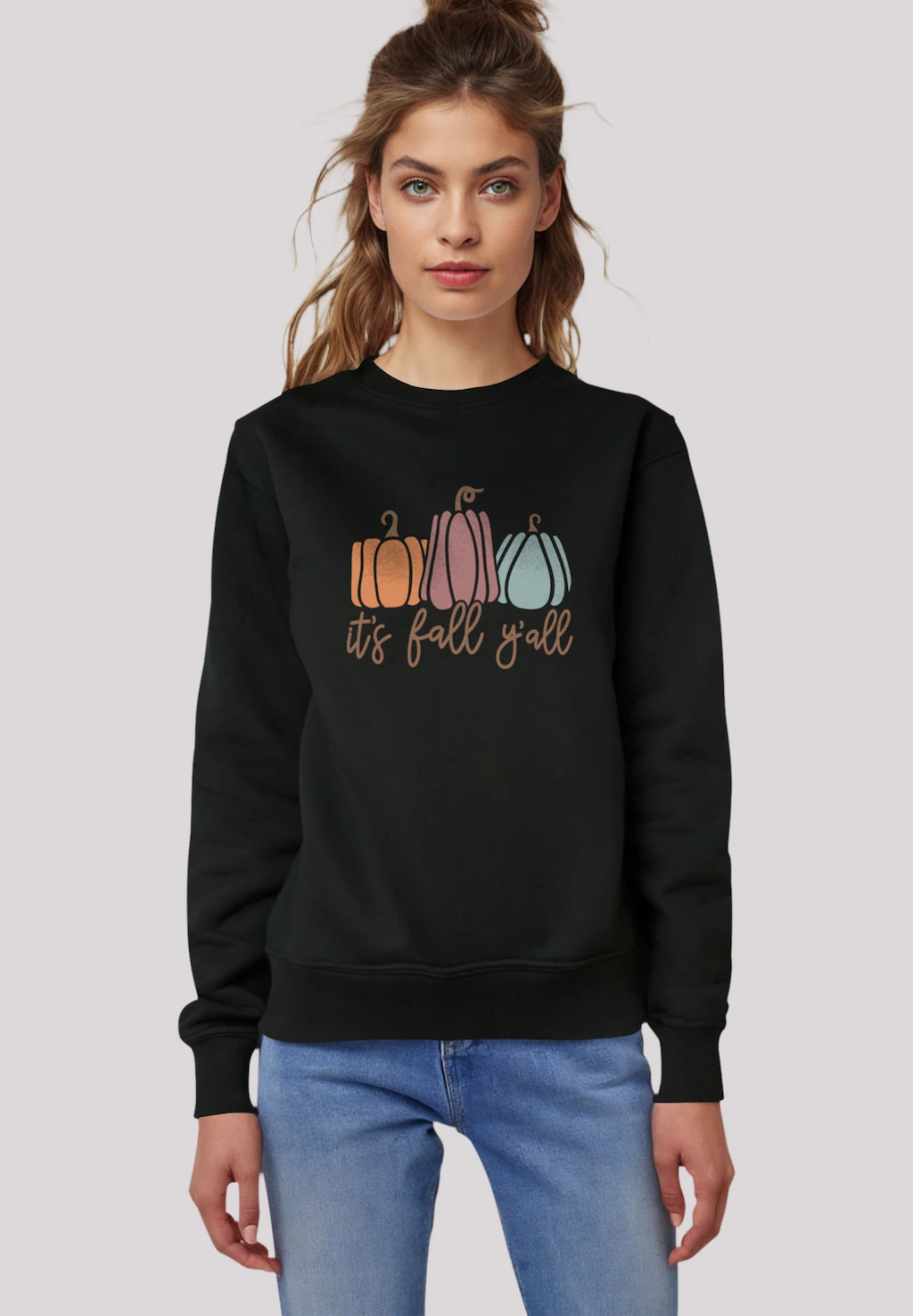 F4NT4STIC Sweatshirt "pumpkins its fall yall", Premium Qualität günstig online kaufen