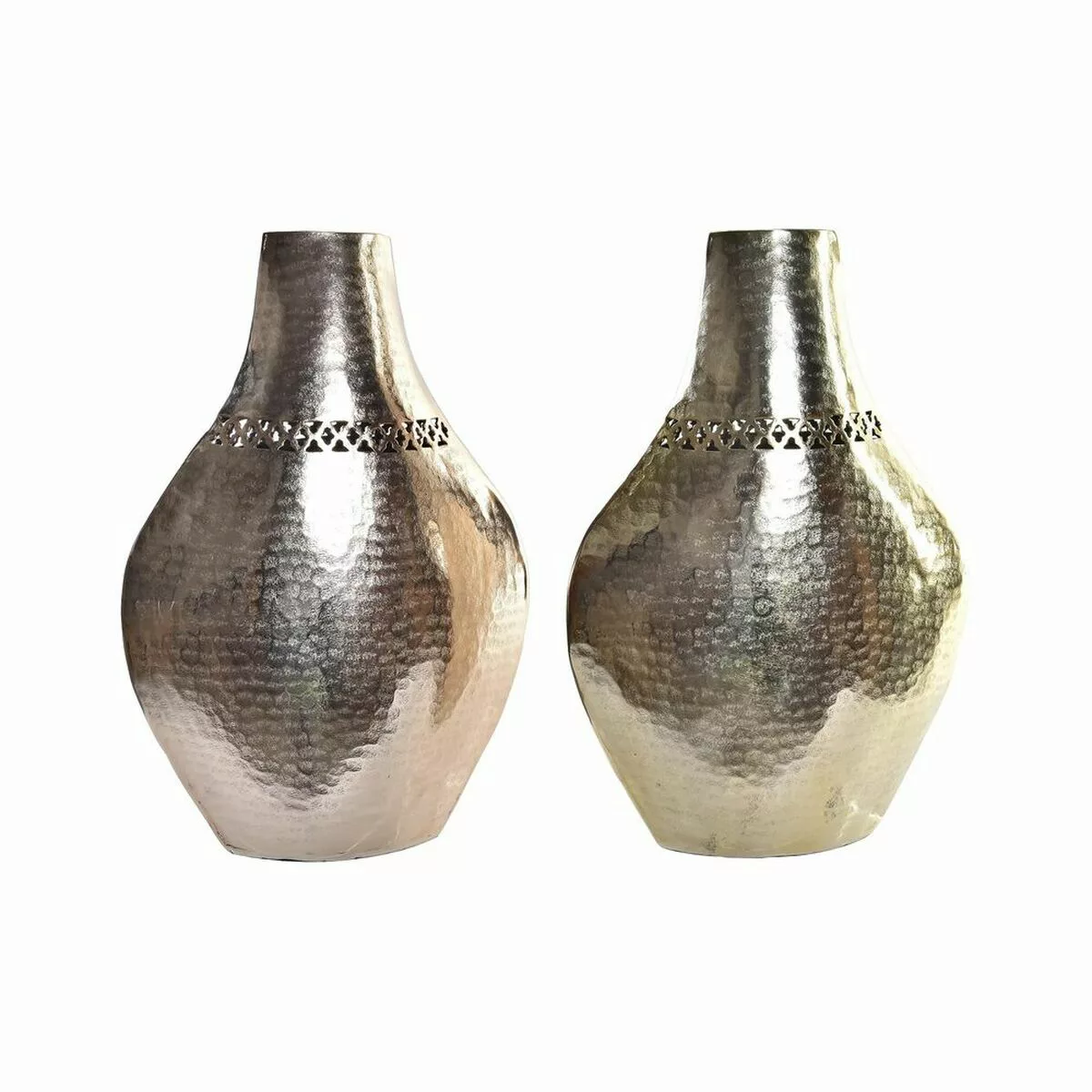 Vase Dkd Home Decor Kupfer Golden Aluminium Araber (28 X 11 X 41 Cm) (2 Stü günstig online kaufen