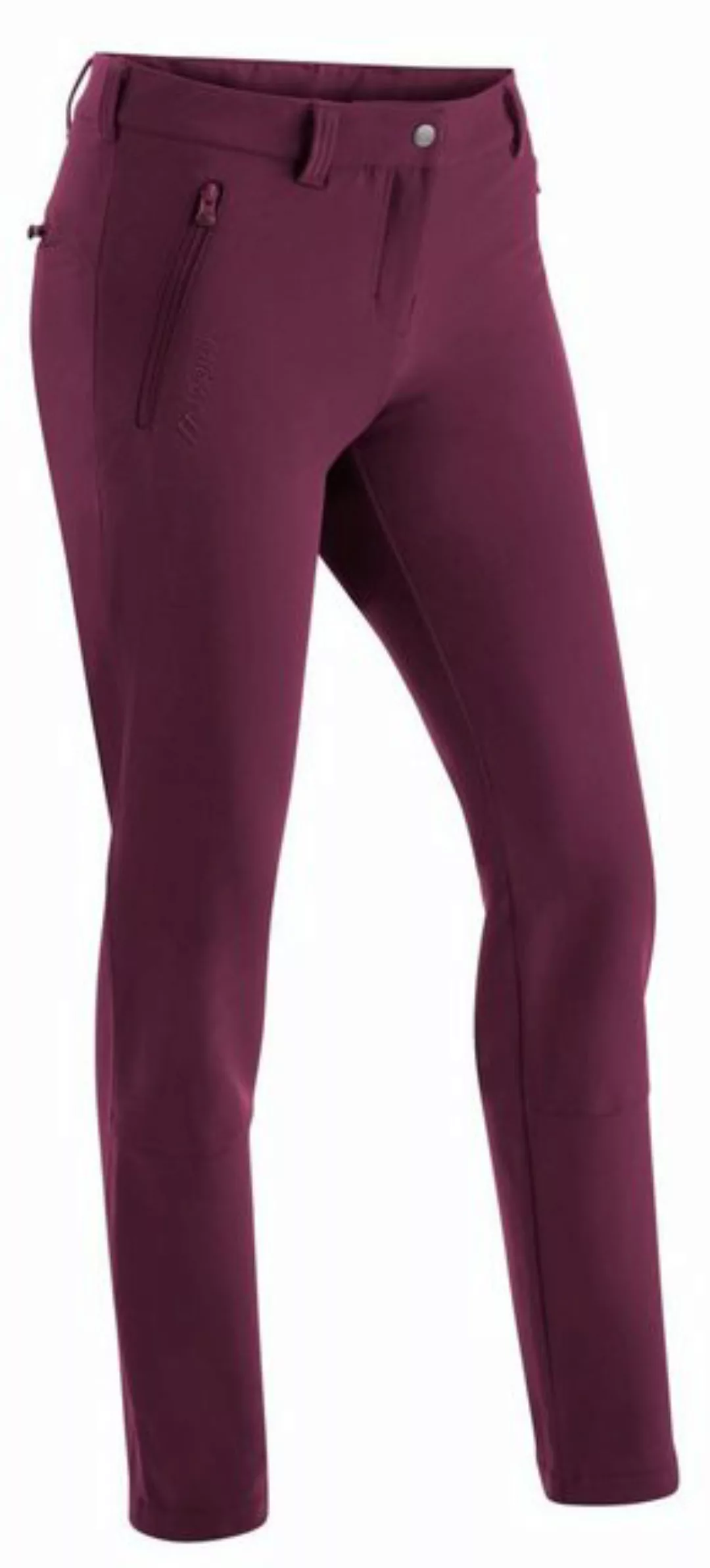 Maier Sports Trekkinghose Helga slim Da-Hose el. cherry wine günstig online kaufen