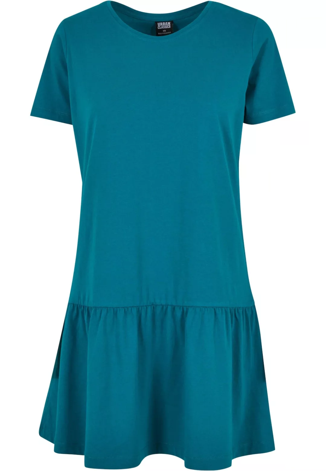 URBAN CLASSICS Shirtkleid "Urban Classics Damen Ladies Valance Tee Dress", günstig online kaufen