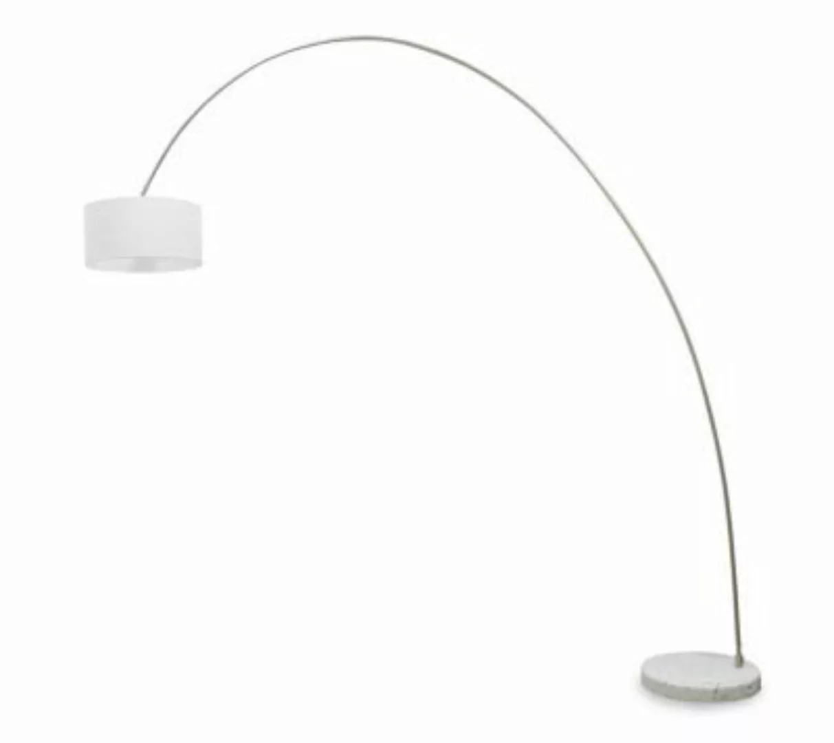 KIOM Bogenleuchte Elegant Arc white 220 cm E27 dimmbar weiß günstig online kaufen