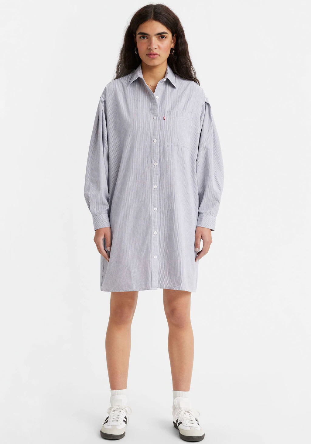 Levi's® Hemdblusenkleid RHEA SHIRT DRESS BLUE günstig online kaufen