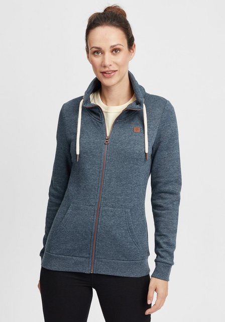 OXMO Sweatjacke OXVicky Sweat Zip-Jacke Sweatshirtjacke mit Stehkragen günstig online kaufen