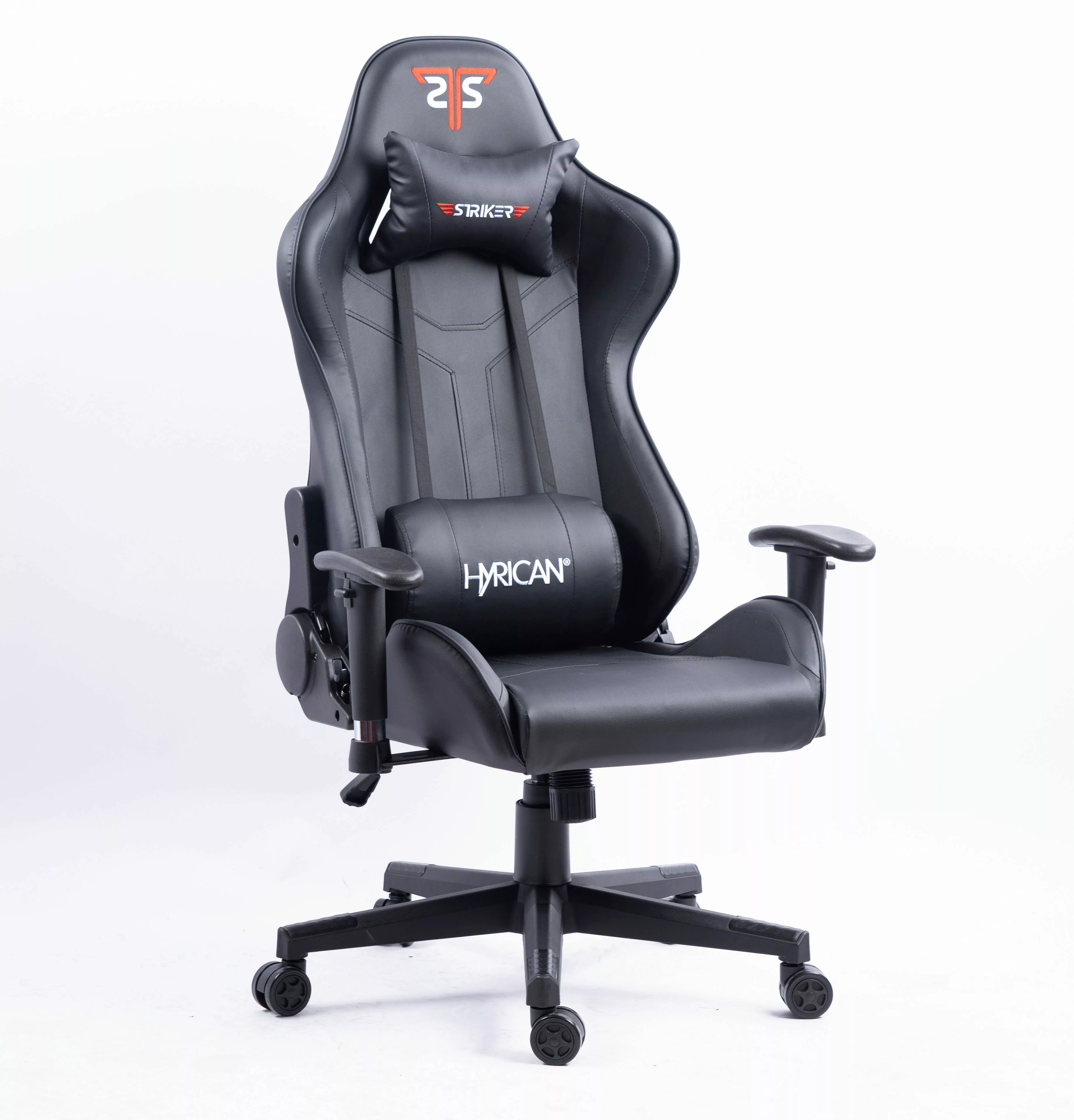 Hyrican Gaming-Stuhl "Striker Copilot" schwarz, Kunstleder, günstig online kaufen