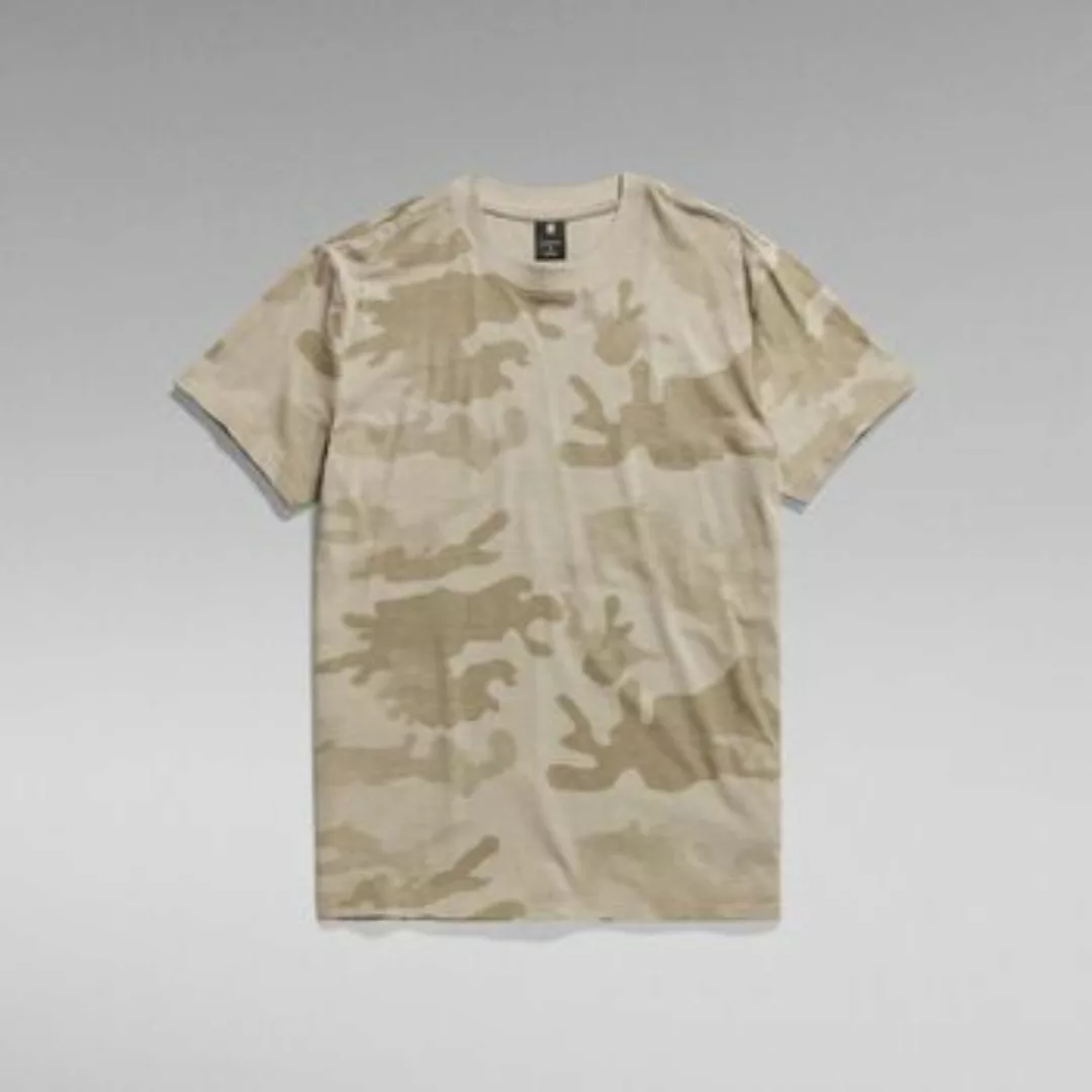 G-Star Raw  T-Shirts & Poloshirts D23720 C334 LIME CAMO-G154 ELEPHANT CAMO günstig online kaufen