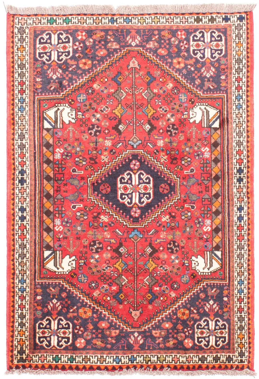 morgenland Orientteppich »Perser - Nomadic - 143 x 106 cm - rot«, rechtecki günstig online kaufen