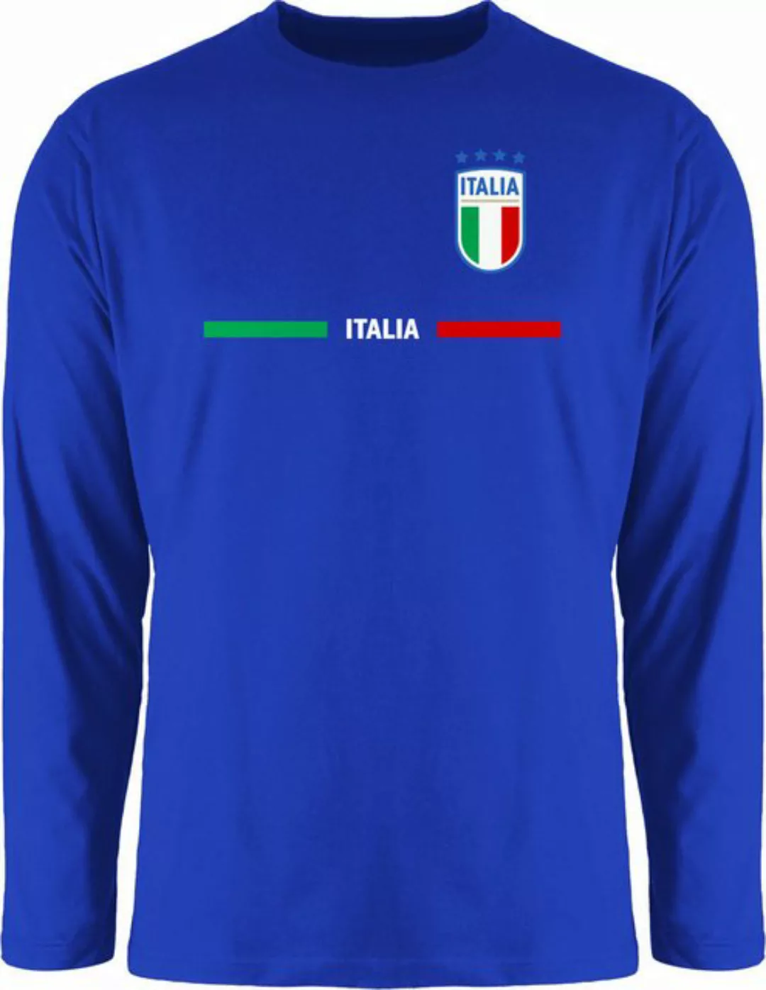 Shirtracer Rundhalsshirt Italien Trikot Wappen, Italia mit Stolz, Italienis günstig online kaufen