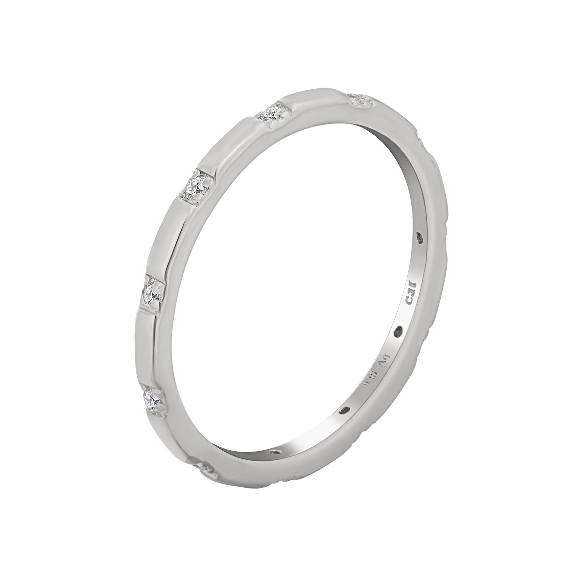 CAÏ Fingerring 925 Silber rhodiniert mit günstig online kaufen