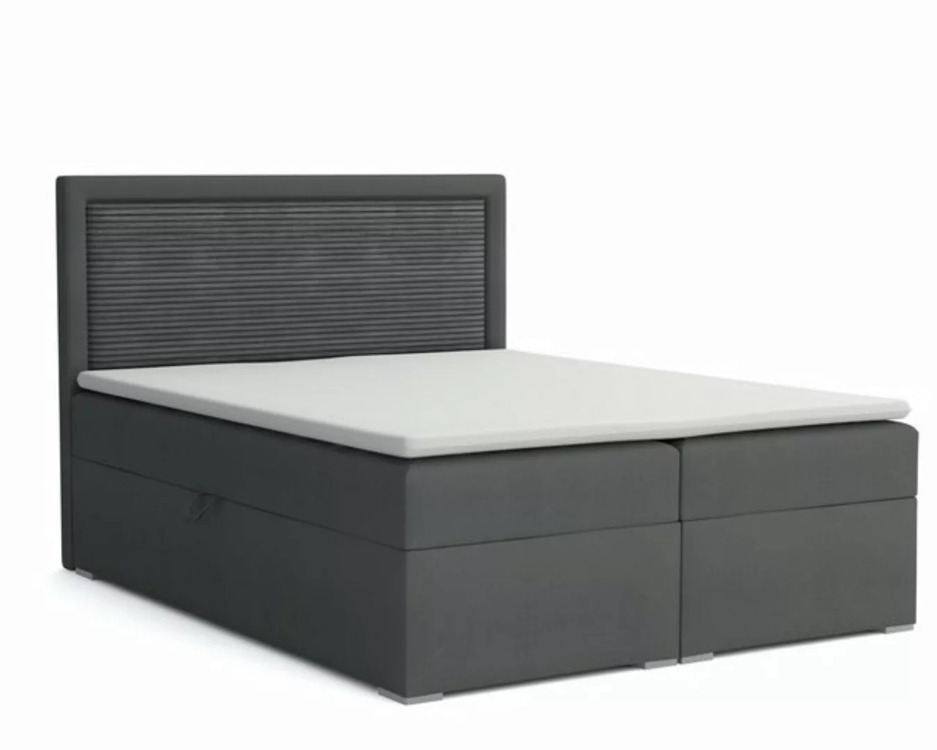 Deine Möbel 24 Boxspringbett JOHN II Polsterbett Komplettbett Bett Schlafzi günstig online kaufen