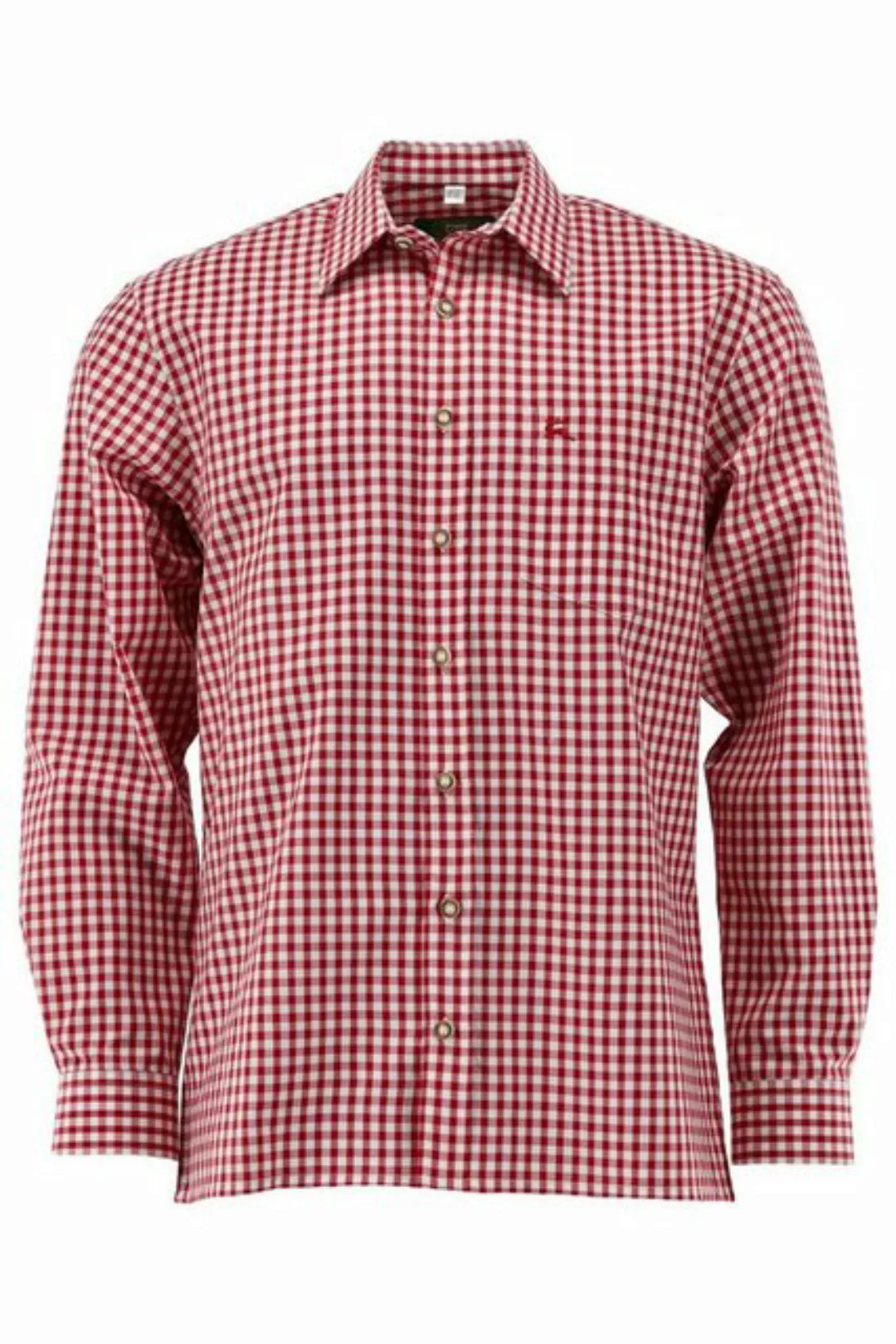 OS-Trachten Trachtenhemd Ukazui Langarmhemd mit aufgesetzter Brusttasche mi günstig online kaufen
