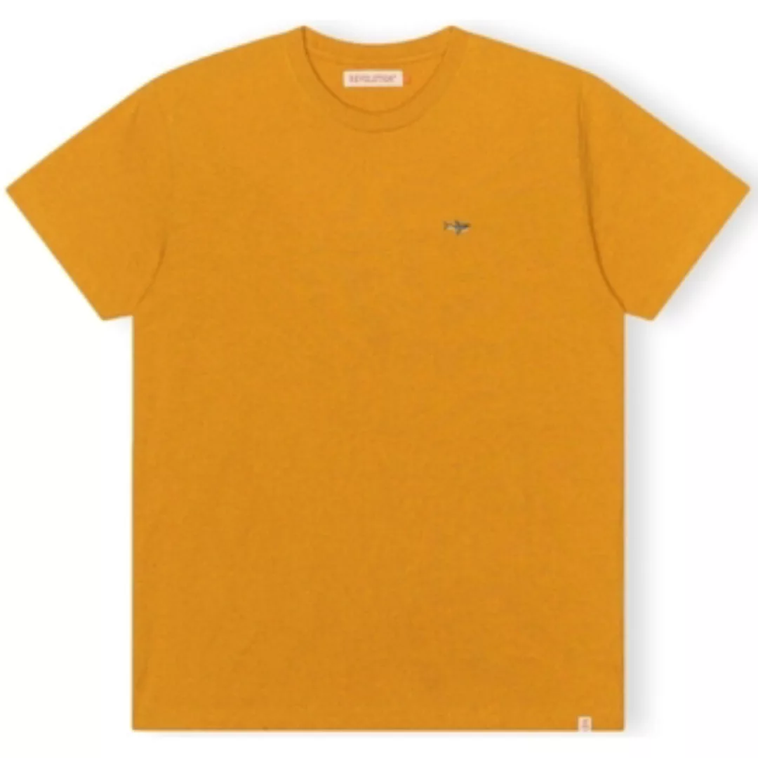 Revolution  T-Shirts & Poloshirts T-Shirt Regular 1340 SHA - Orange/Melange günstig online kaufen