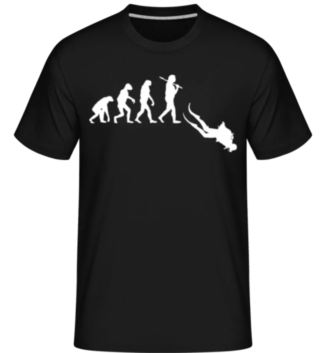 Evolution Of Diving · Shirtinator Männer T-Shirt günstig online kaufen