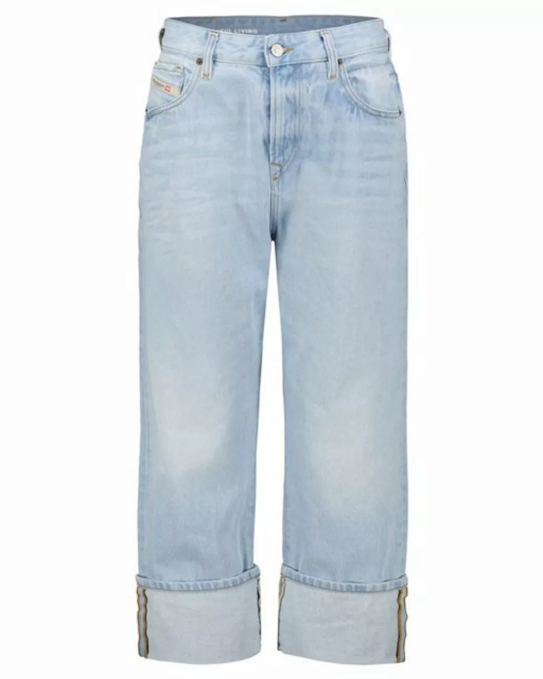 Diesel 5-Pocket-Jeans Damen Jeans 1999 007L4 Regular Straight (1-tlg) günstig online kaufen