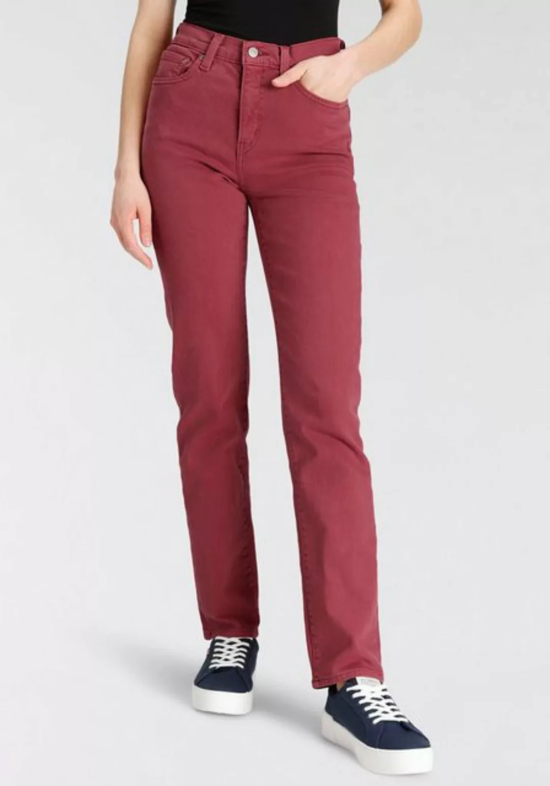 Levi's® Straight-Jeans 724 High Rise Straight colored Denim günstig online kaufen