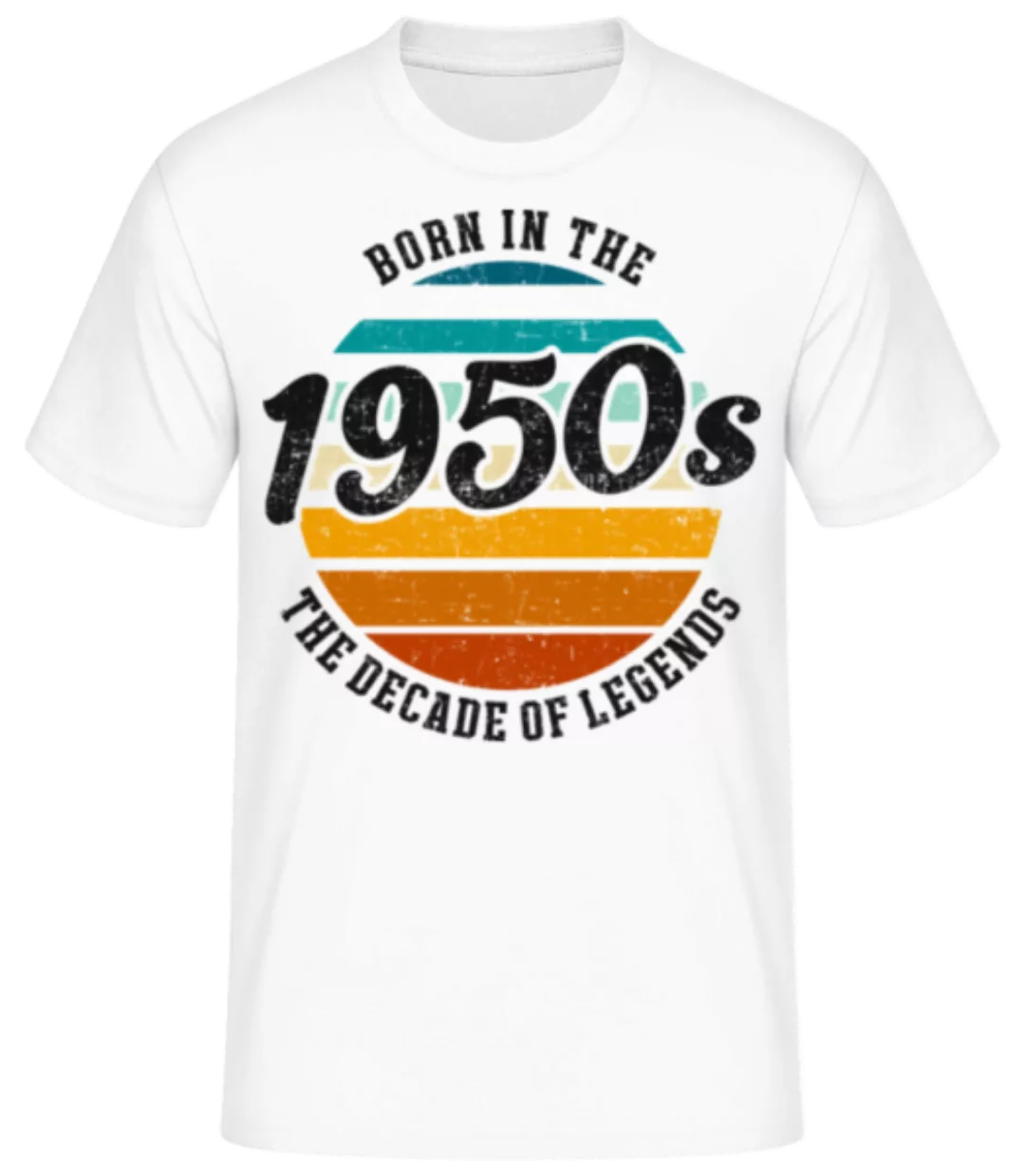 1950 The Decade Of Legends · Männer Basic T-Shirt günstig online kaufen