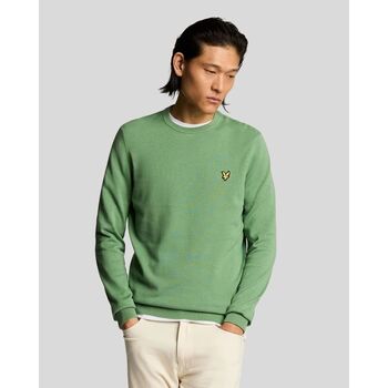 Lyle & Scott  Pullover KN2136V COTTON CREW-X576 SMOKE GREEN günstig online kaufen