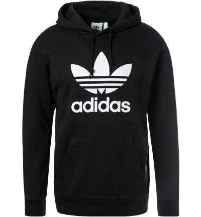 Adidas Originals Trefoil Kapuzenpullover 2XL Black / White günstig online kaufen