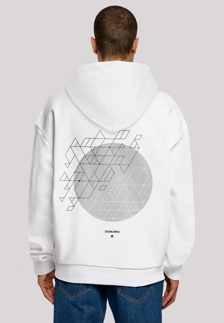 F4NT4STIC Kapuzenpullover "Geometrics Grau", Print günstig online kaufen