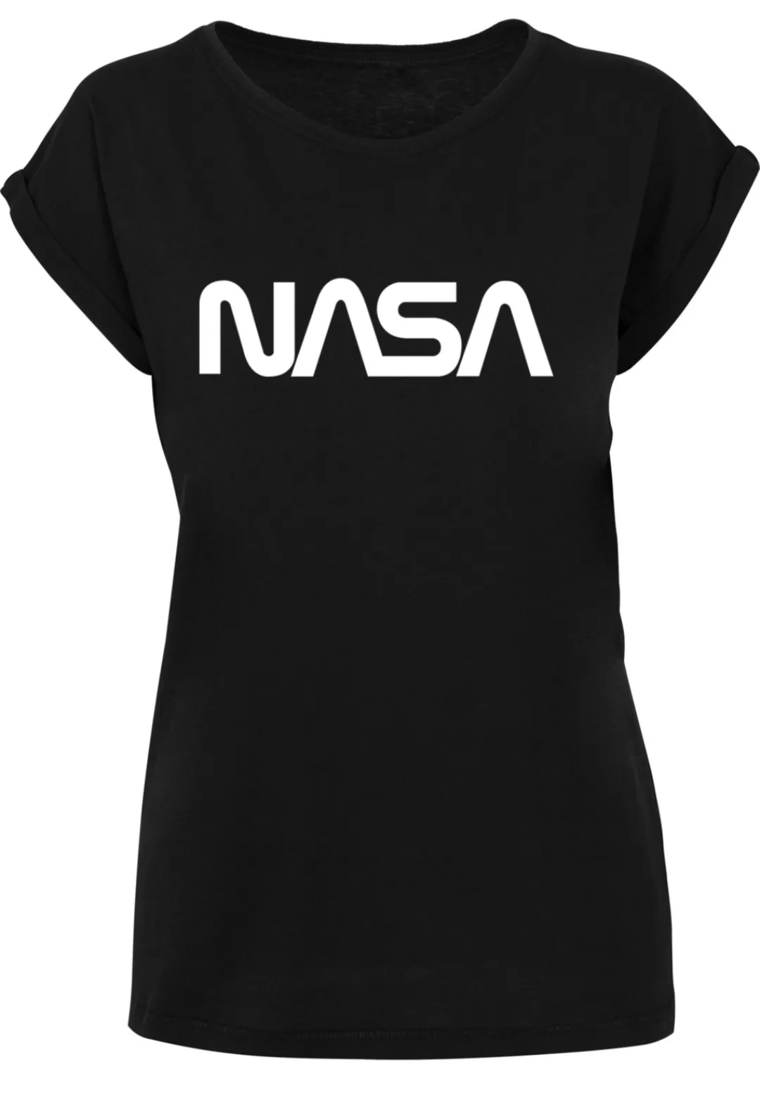 F4NT4STIC T-Shirt "NASA Modern Logo Black", Damen,Premium Merch,Regular-Fit günstig online kaufen