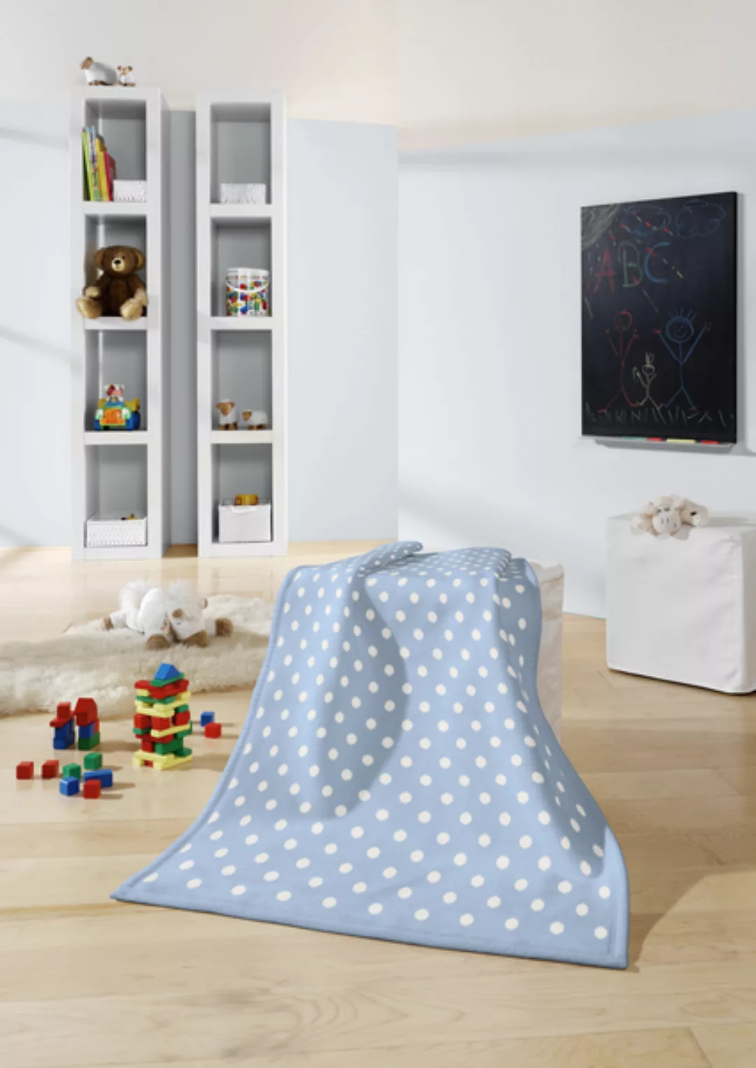 Babydecke Und Kinderdecke Lovely & Sweet Dots 75 x 100 Cm günstig online kaufen
