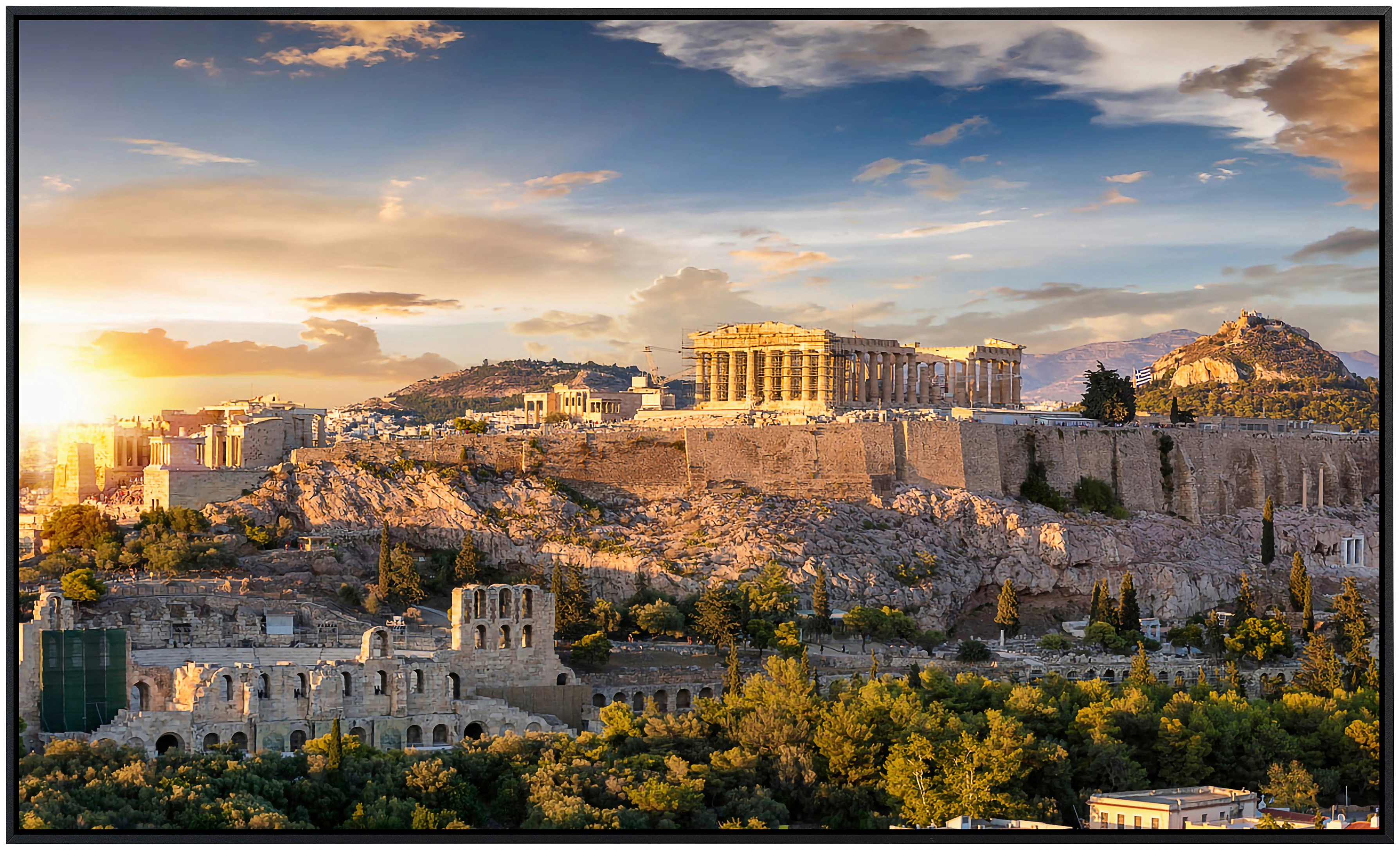 Papermoon Infrarotheizung »Griechenland«, sehr angenehme Strahlungswärme günstig online kaufen