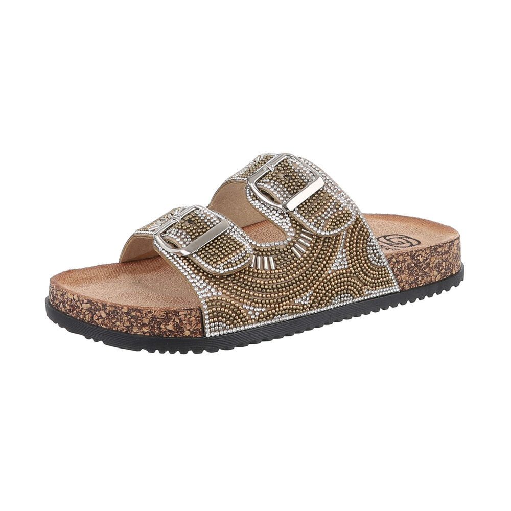 Ital-Design Damen Mules Freizeit Pantolette (86706347) günstig online kaufen