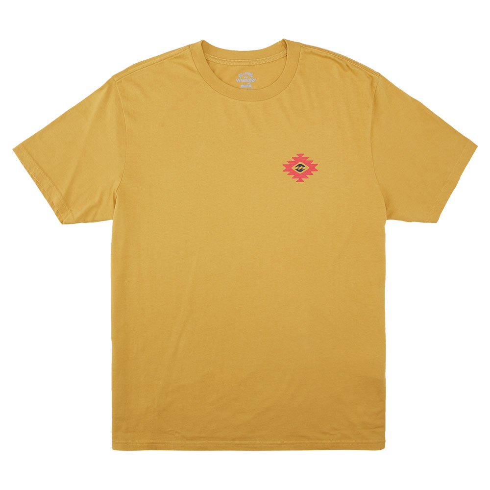 Billabong Eclipse Kurzärmeliges T-shirt M Mustard günstig online kaufen