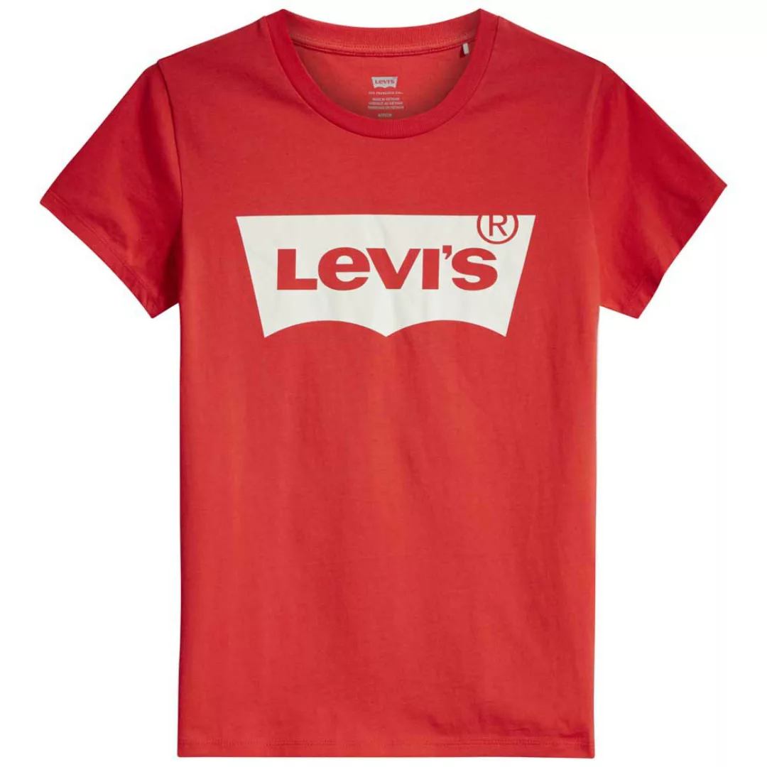 Levi´s ® The Perfect Kurzarm T-shirt 2XS Batwing Poppy Red günstig online kaufen