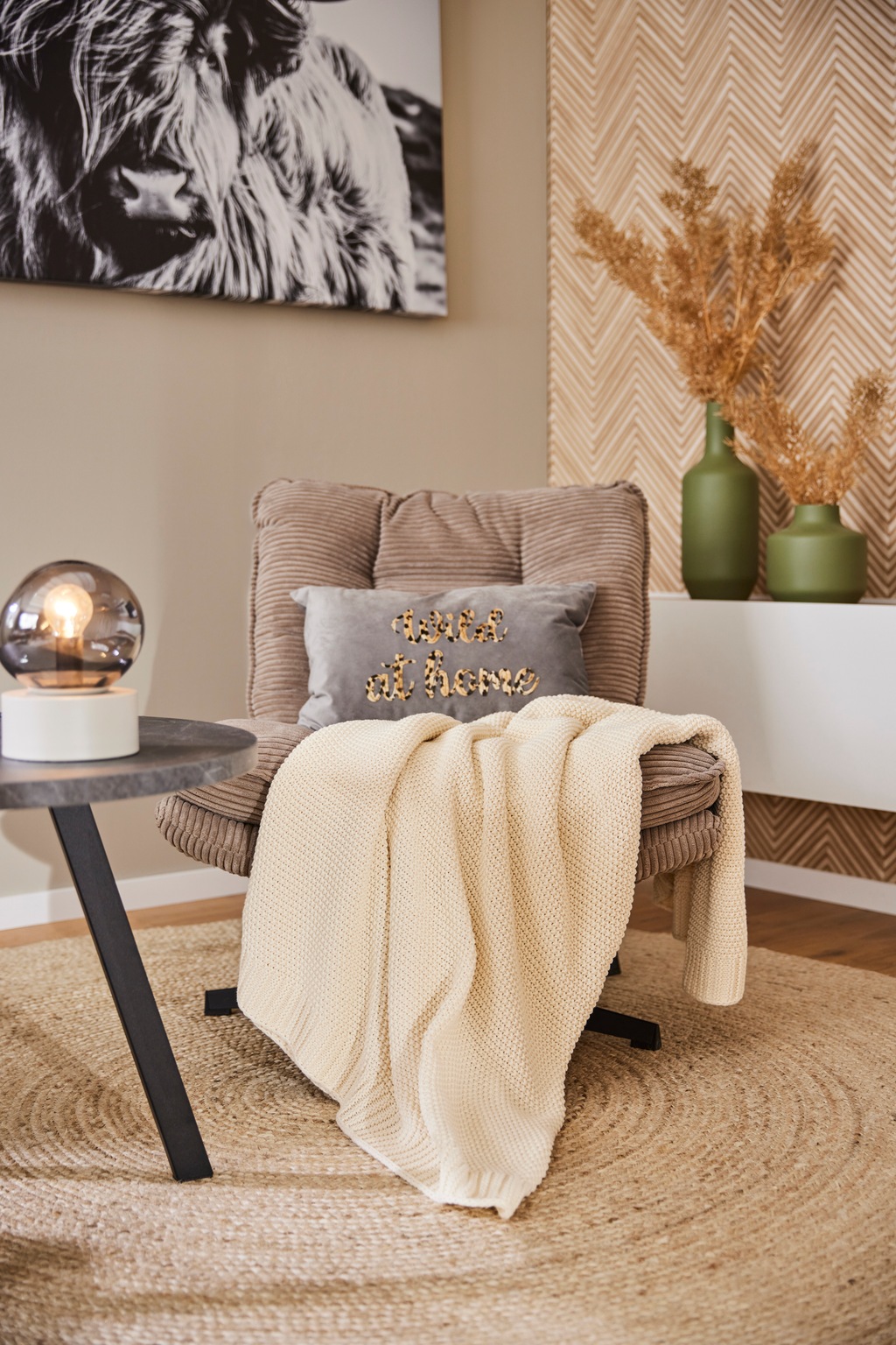 OTTO home Wohndecke »Phelon«, Strickmuster, modern und pflegeleicht, versch günstig online kaufen